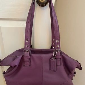 Coach Purple Purse